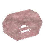 Présentation de notre masque pour le visage, entièrement composé de perles de Quartz Rose pures. Ce masque est spécifiquement conçu pour revitaliser et apaiser votre peau, lui apportant une fraîcheur incomparable. Il est particulièrement efficace pour atténuer les signes de fatigue et réduire l'apparence des cernes et des poches sous les yeux. 