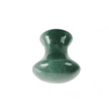 GUA SHA CHAMPIGNON ANTI POCHES (AVENTURINE VERTE) - Rouleau de Jade 