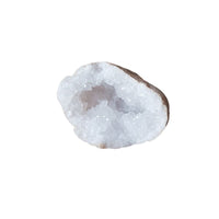 Géode de cristal de roche quartz cristal taille mini