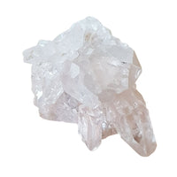 Géode amas cristallin pointe en cristal de roche Brésil taille grande