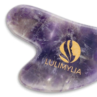 LULIMYLIA - Gua Sha Lifting cœur (Améthyste Violet)